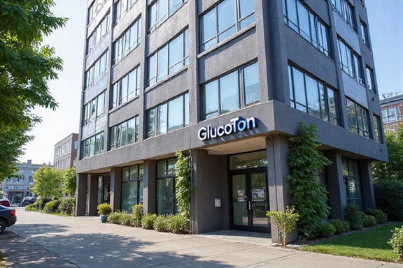 Zewnętrzny widok budynku Glucoton